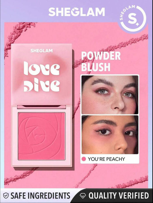 Love Dive Powder Blush - You'Re Peachy