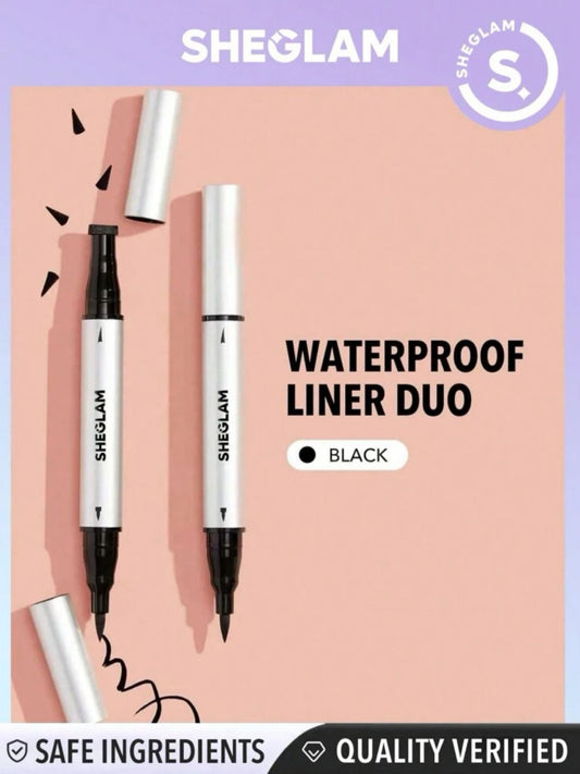 Wing It Waterproof Liner Duo - Black 2 In 1